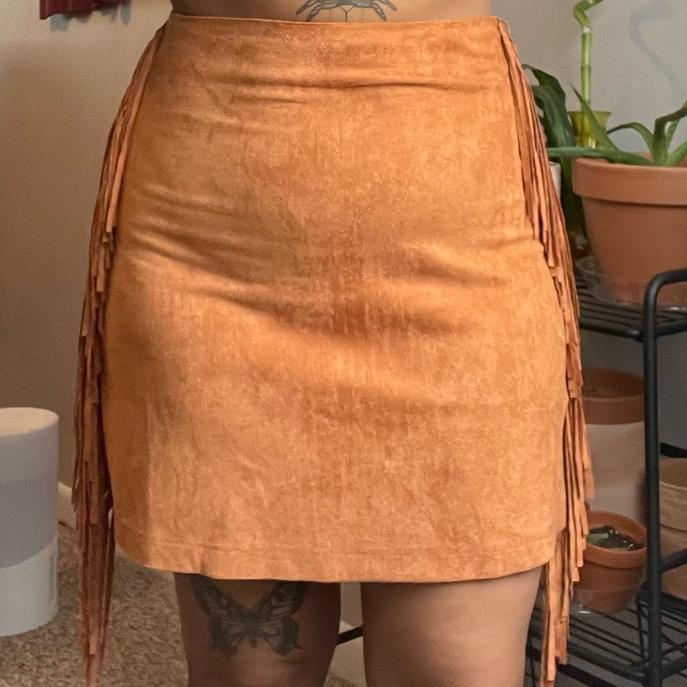 L&B Fringe Skirt